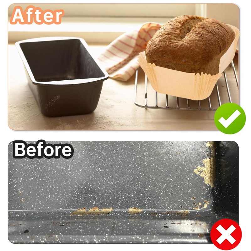 Wholesale Non-Stick Siliconised Loaf Tin Liners for Baking Bread and Cakes - Holidaypac