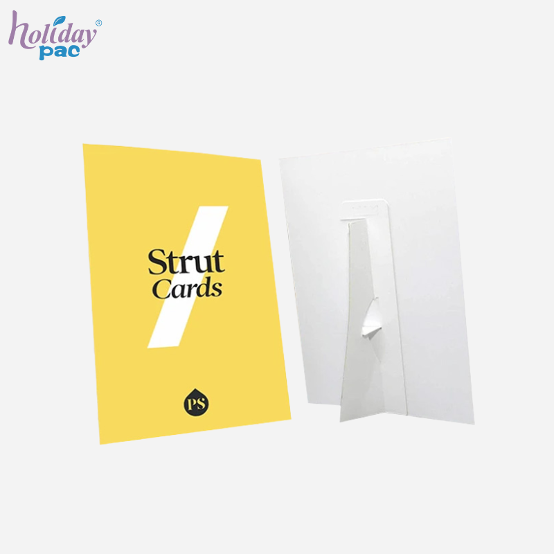 Custom Cardboard Easel Counter Display Stands - Holidaypac