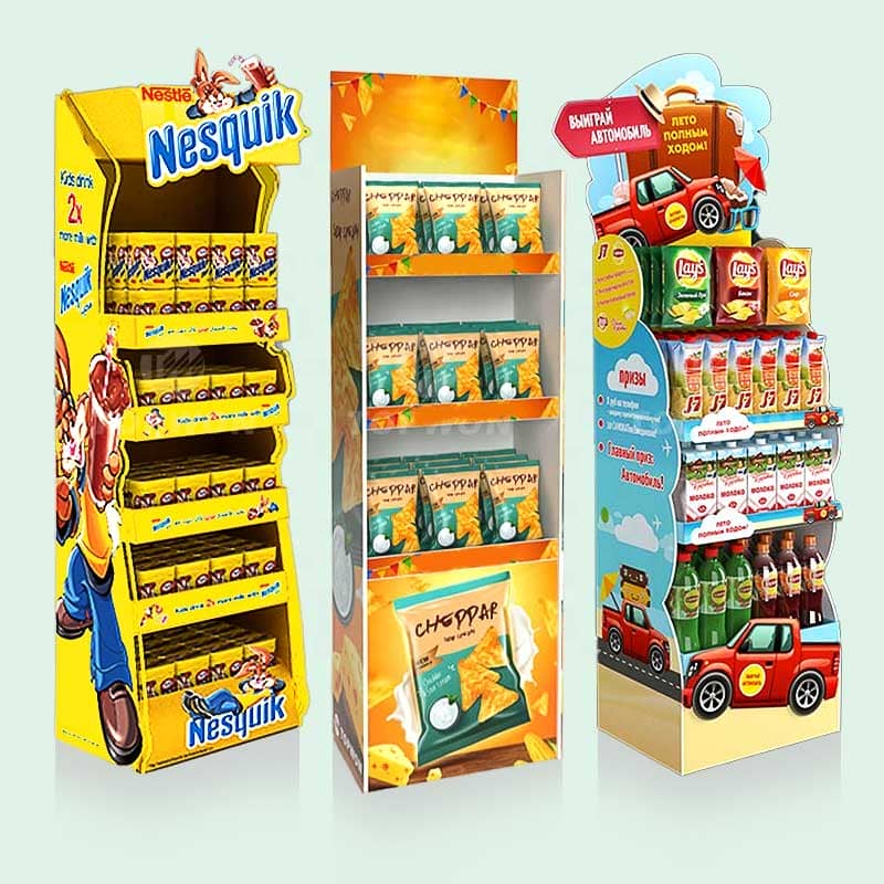 snack cardboard Floor displays snack cardboard Floor displays