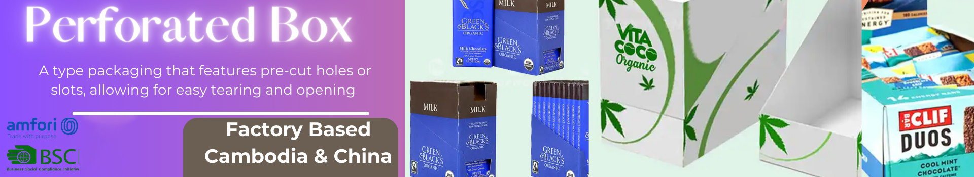 Tear Off Display Box