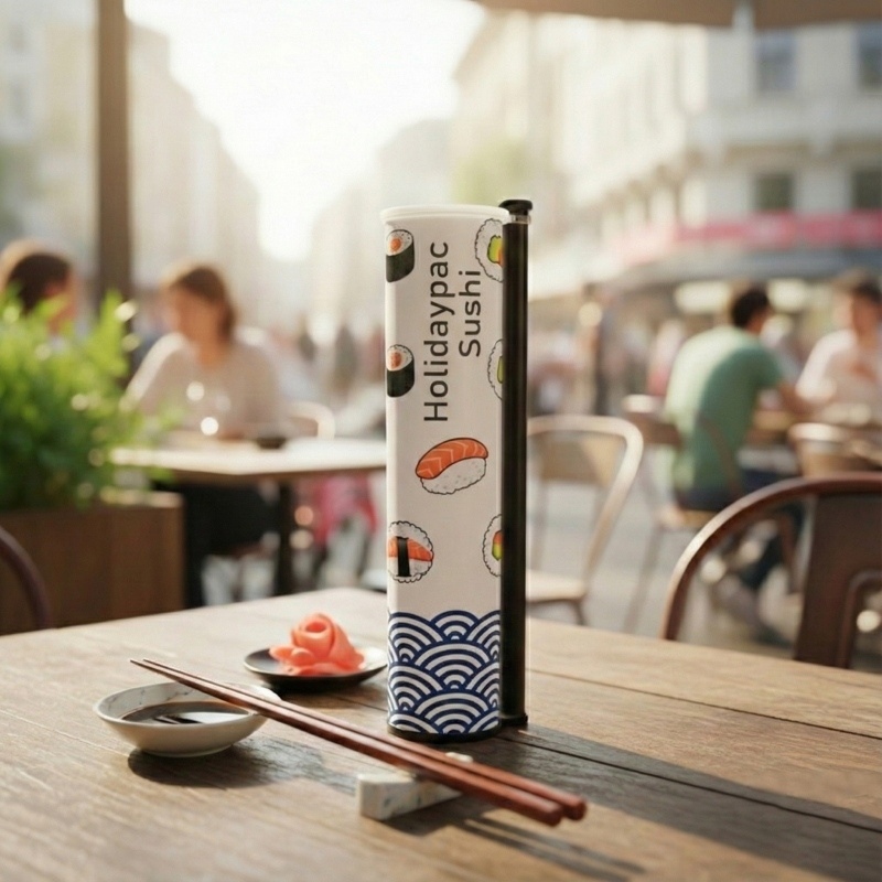 Custom Sushi Cylinder Push Pop Tube Box - Holidaypac