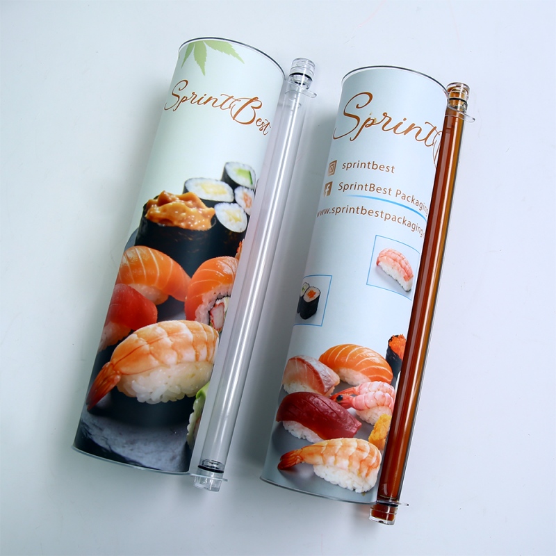 Custom Printing Biodegradable Push pop Sushi Packaging Container - Holidaypac