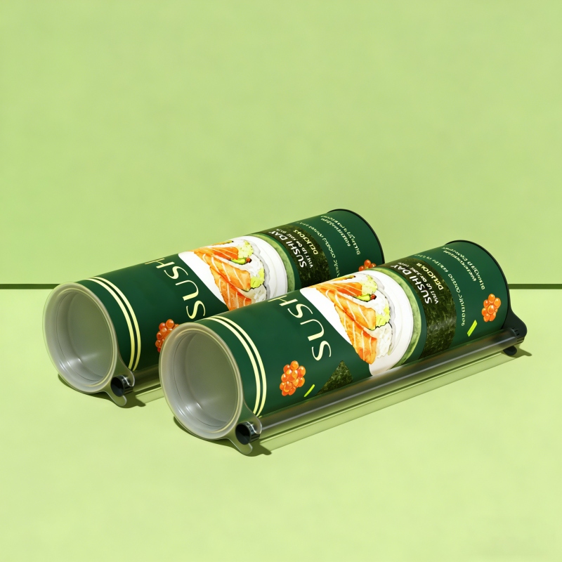 Custom Sustainable Sushi Tube Packaging with Advanced Aqueous Coatings - Holidaypac