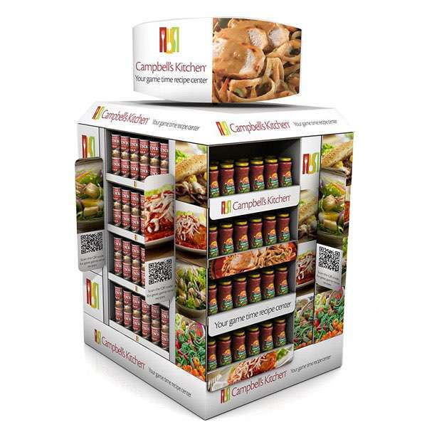 Point of Purchase Food Display Stand