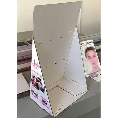 Wholesale High Quality Cheap Countertop Cardboard Display HLD-YPZ009