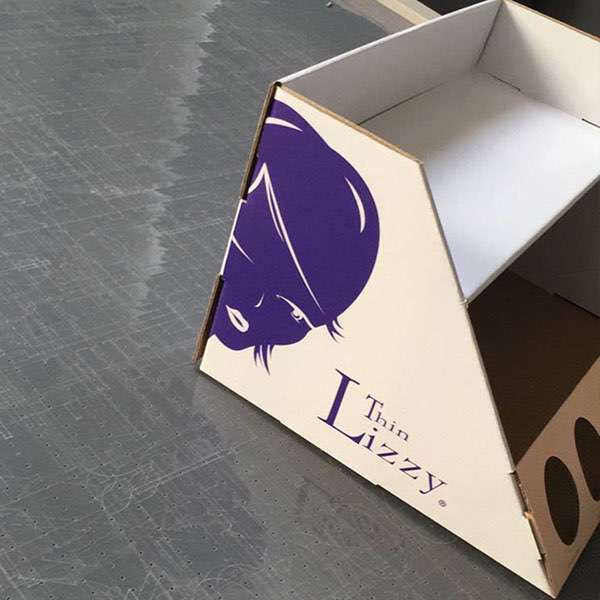 Custom Made Shelf Cardboard Compartment Displays  HLD-YPZ074