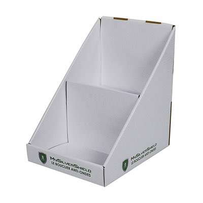 Waterproof Counter Display Unit for Book and Magazine, Mini Counter Top Display   HLD-YPZ097