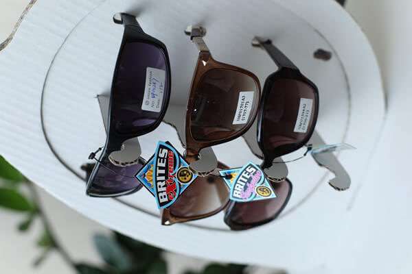 Cardboard Countertop Displays Lanshow For Sunglasses HLD_C823