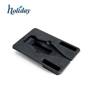 Amazon Wholesale Recycled Paper Pulp Materials Molded Packaging Tray HLD-P015