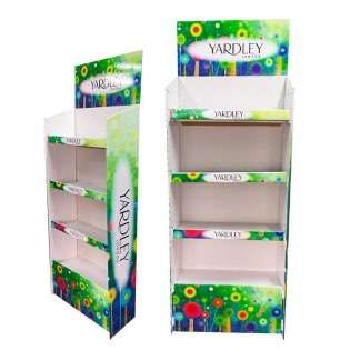 Chinese Manufacturers Customize  Easy To Assemble And Disassemble Corrugated Cardboard Pop up Display Stand