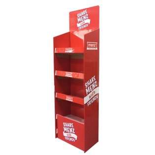 Factory High Quality Customized Pop Floor Sales Stand Cardboard Display Stand,Creative Point Of Purchase Display