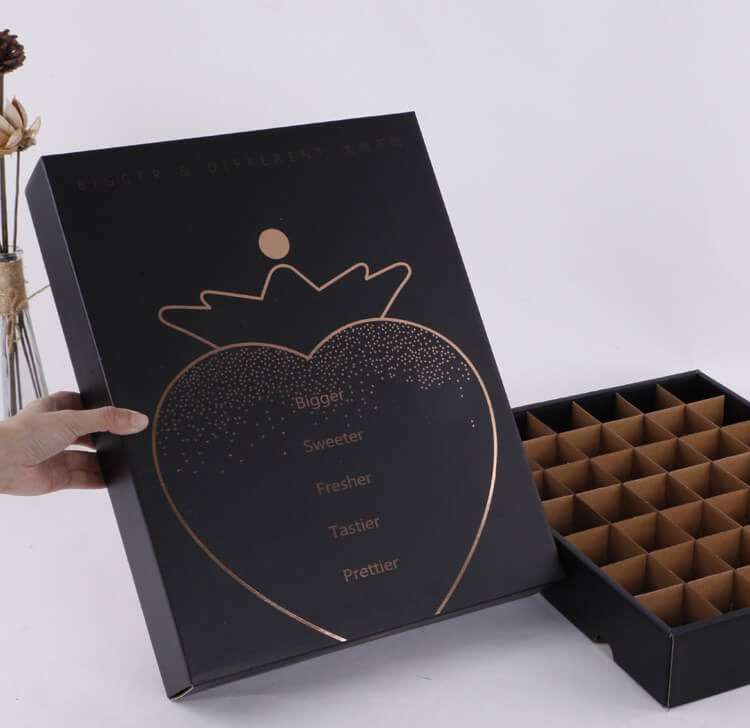 Wholesale Christmas Birthday Chocolate Pocket Gift Box Custom Food Paper Gift Packaging Box