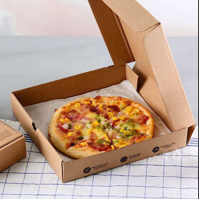 Wholesale Custom Pizza Boxes 12 x 12 Corrugated Fresh Pizza Box Print