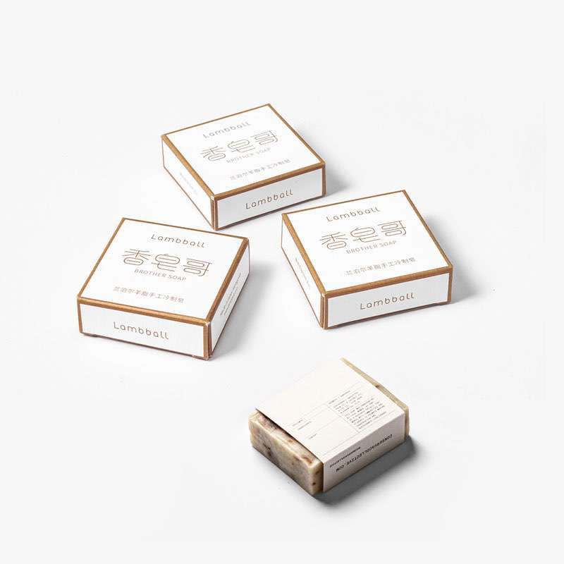 Custom Soap Packaging Boxes For Bulk White Small Handmade Soap Boxes