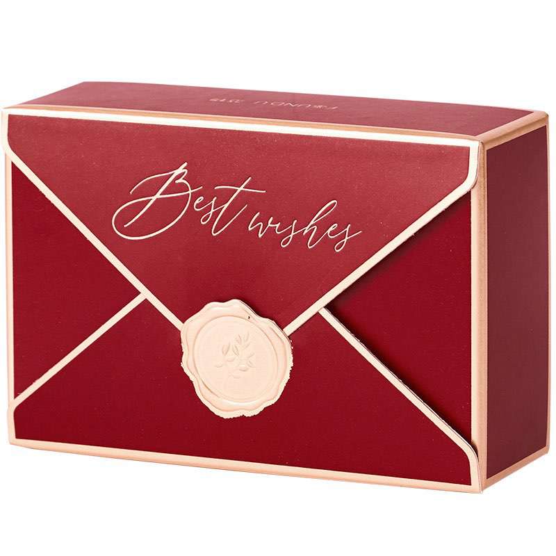 European creative envelope candy box Wedding Party Favors Chocolate Paper Gift Box