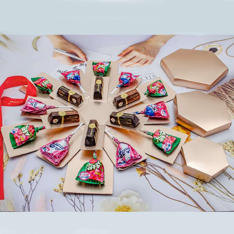 Wholesale Custom Chocolate Box Creative Gift Box Perfect Holiday Gift Candy Box Surprise Box