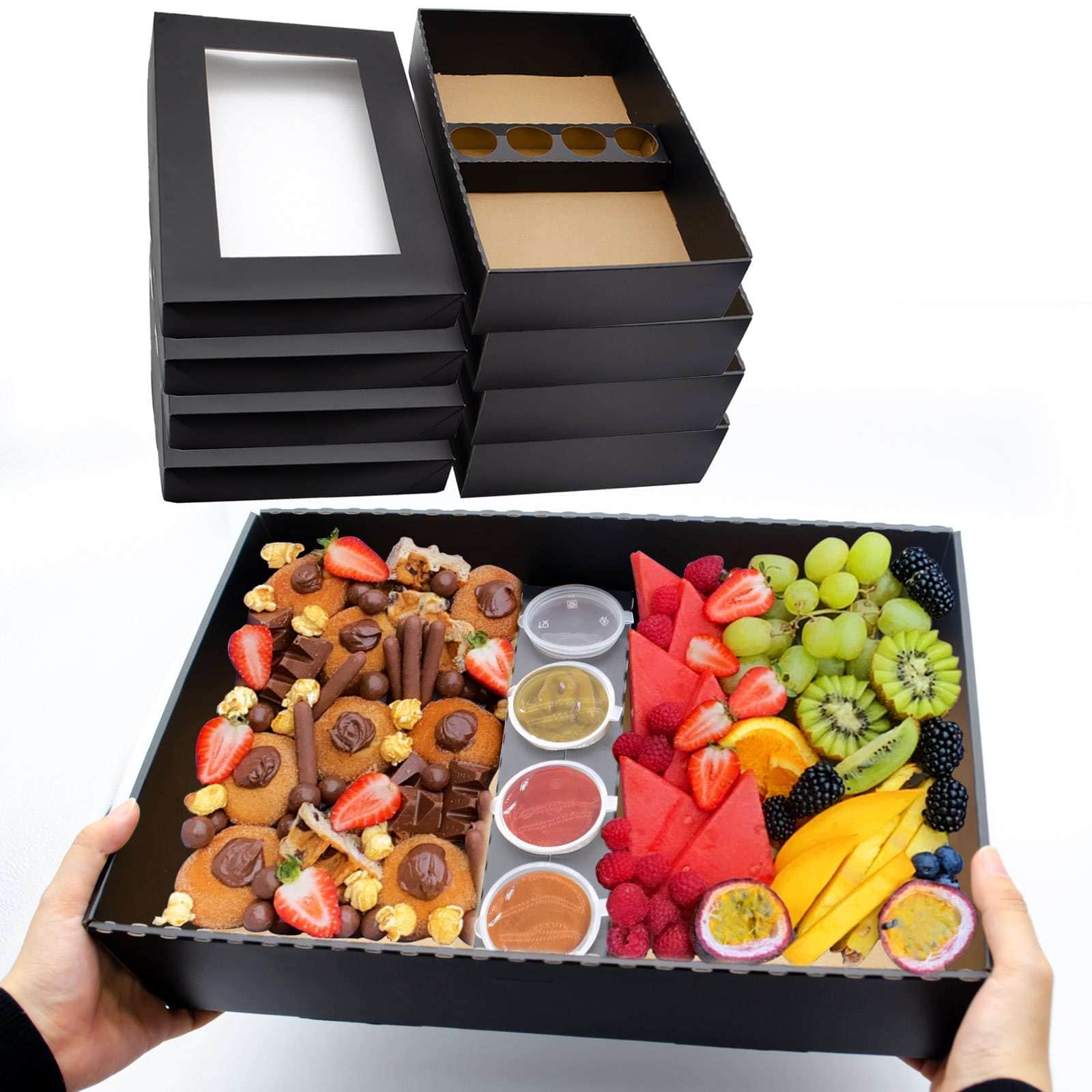 Wholesale Custom Snack Platter Box Packaging BoxCandy Nut Box Dinner Picnic Gifting Baby Party